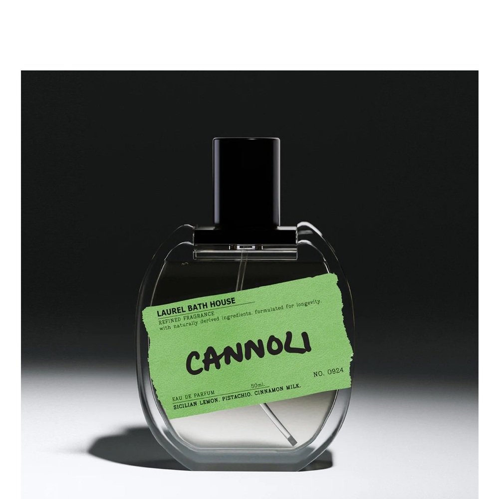 Laurel Bath House Cannoli Perfume EDP 50 ml Sicilian Lemon, Pistachio, Cinnamon